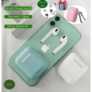 Tai nghe bluetooth InPods 12 chính hãng âm Superbass chống nước IPX4 cảm biến vân tay 1 chạm nghe nhạc siêu hay